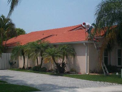 Clay Tile Roof Installation